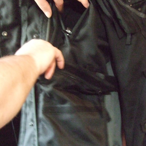 Joe Rockett Men's XL Used 100% Polyester Thermal Zip Out Liner Motorcycle Jacket - Picture 7 of 11